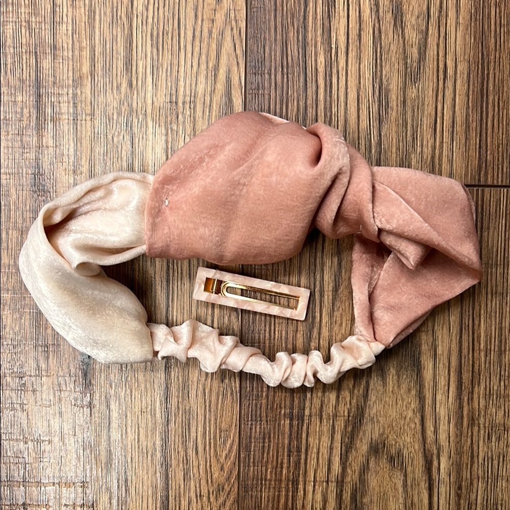 Natasha Knot Head Wrap & Hair Clip